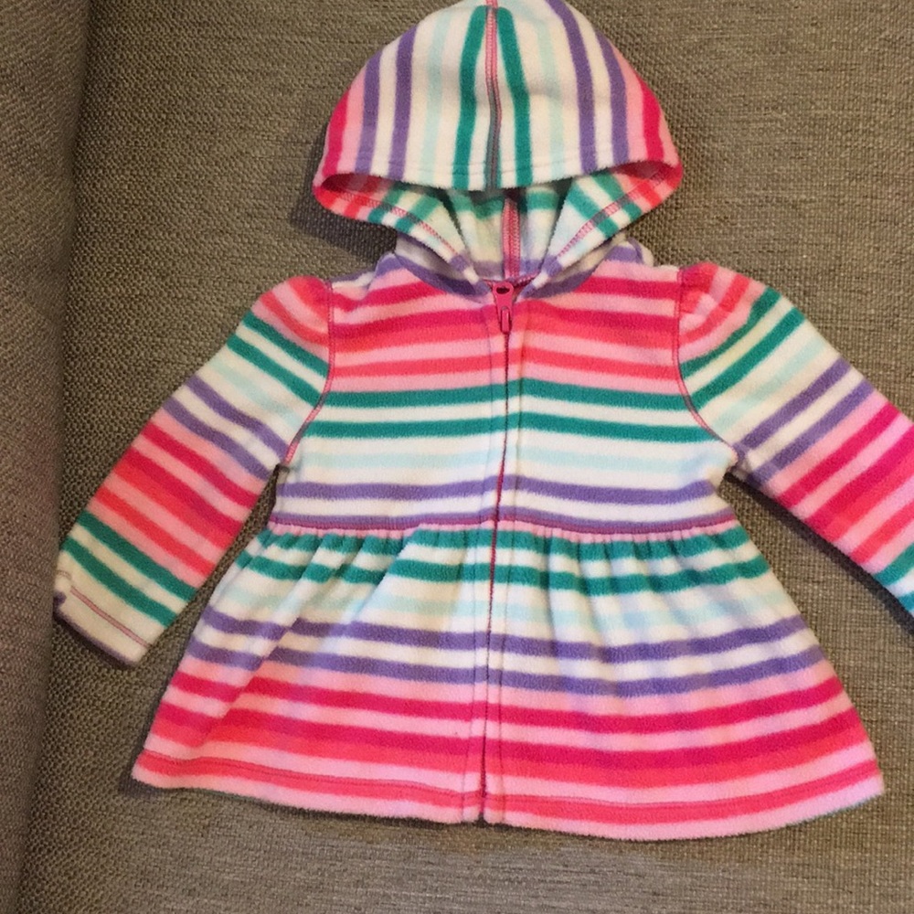 ♦️5/$15♦️TCP Striped Fleece Jacket